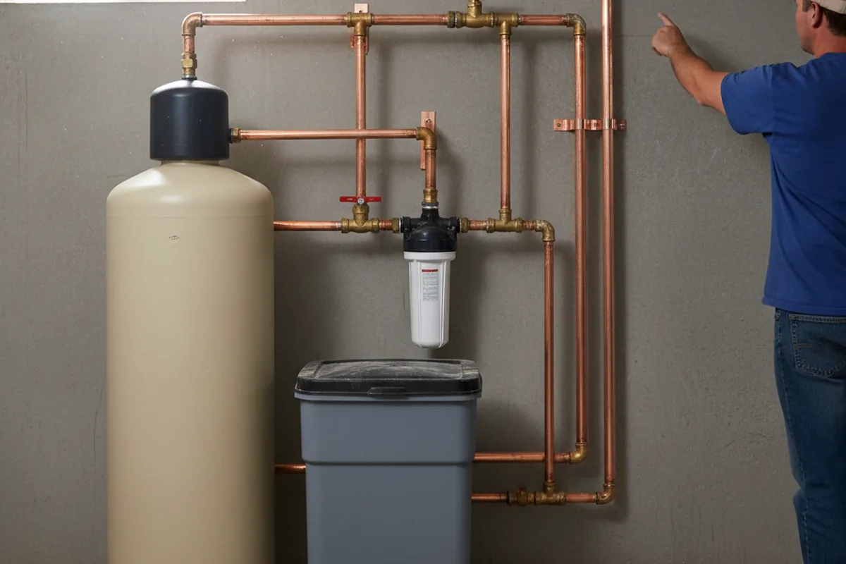 Whole-house water treatment system installed in East Rockaway